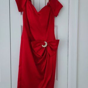 RED Cocktail Dress